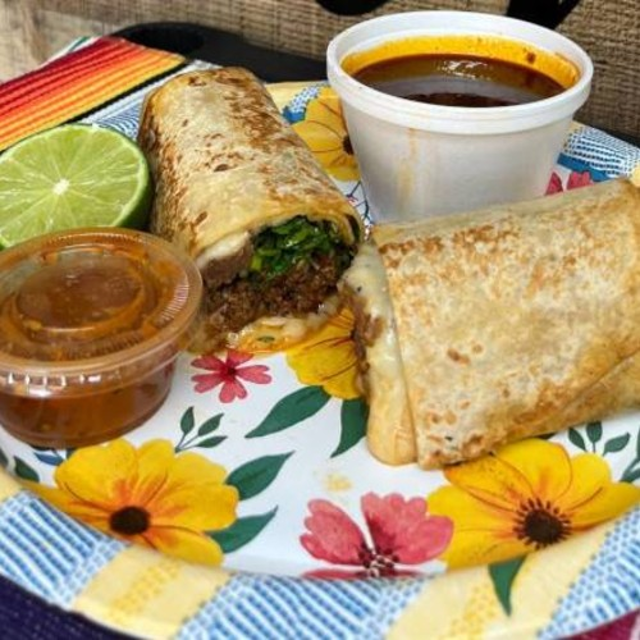 Birria Burrito 12".