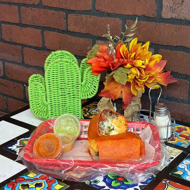 Ranchero Burrito.