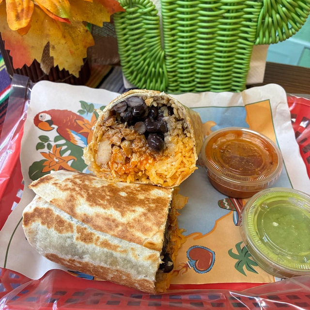 Buffalo Chicken Burrito.